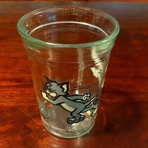 Collectible Welch's 8 oz Tom & Jerry juice glass